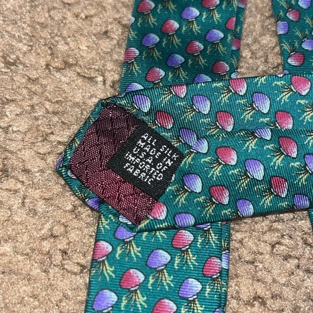 Christian Dior Monsieur 100% Silk Tie‎ Novelty Floral Vase